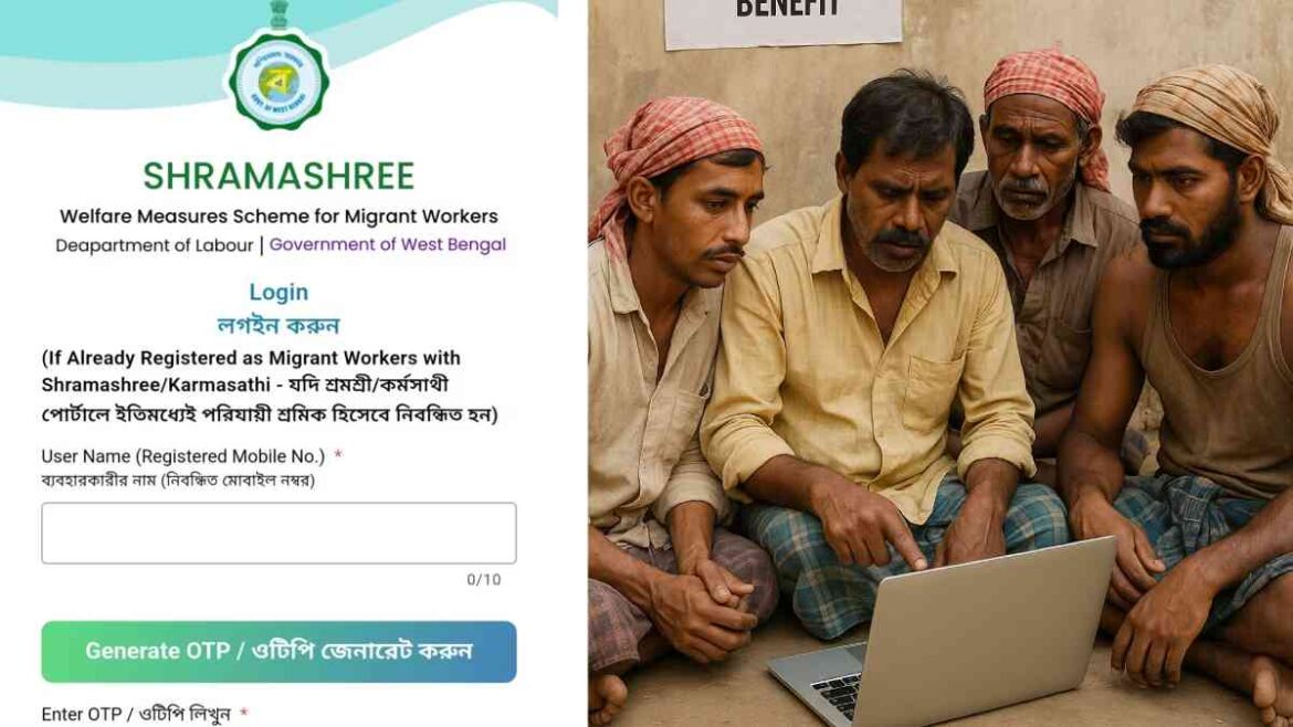 Appling for shramashree